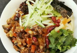 杂酱面的肉酱怎么做好吃,家常美味一步到位